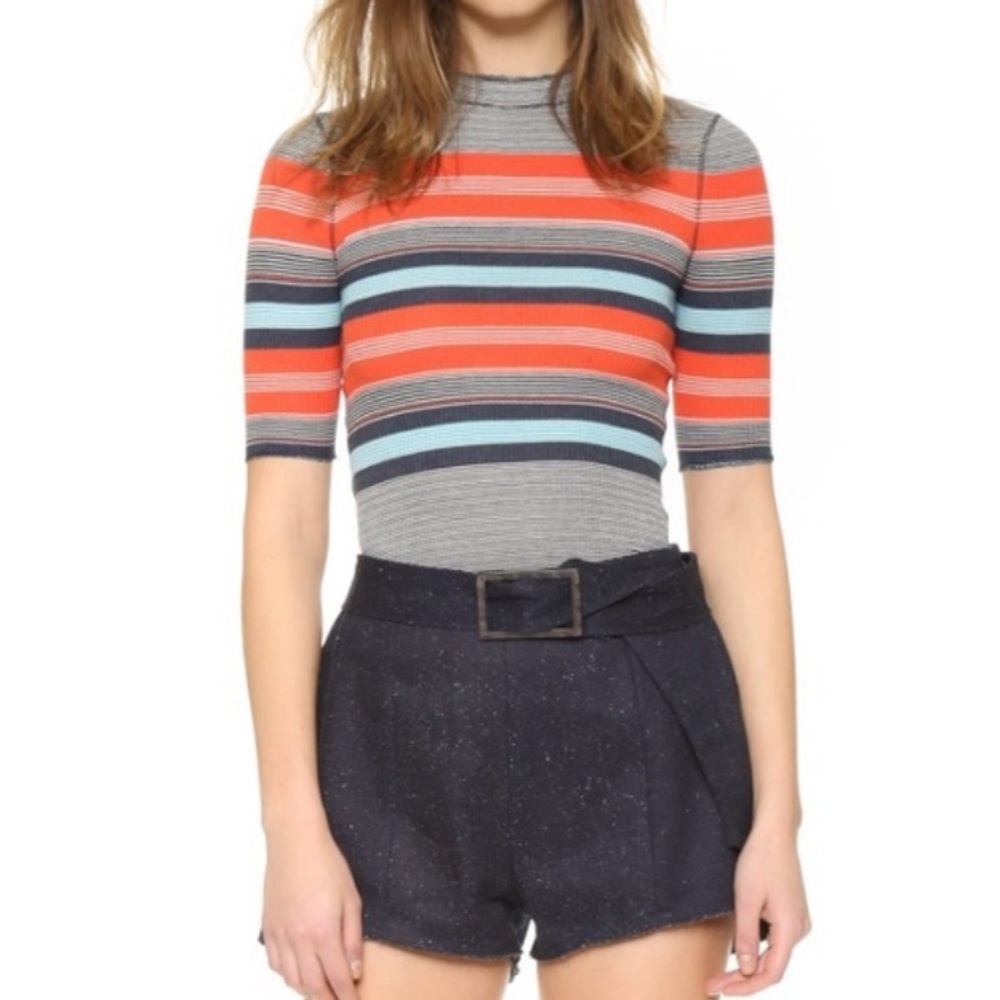 Free People stripped shirt